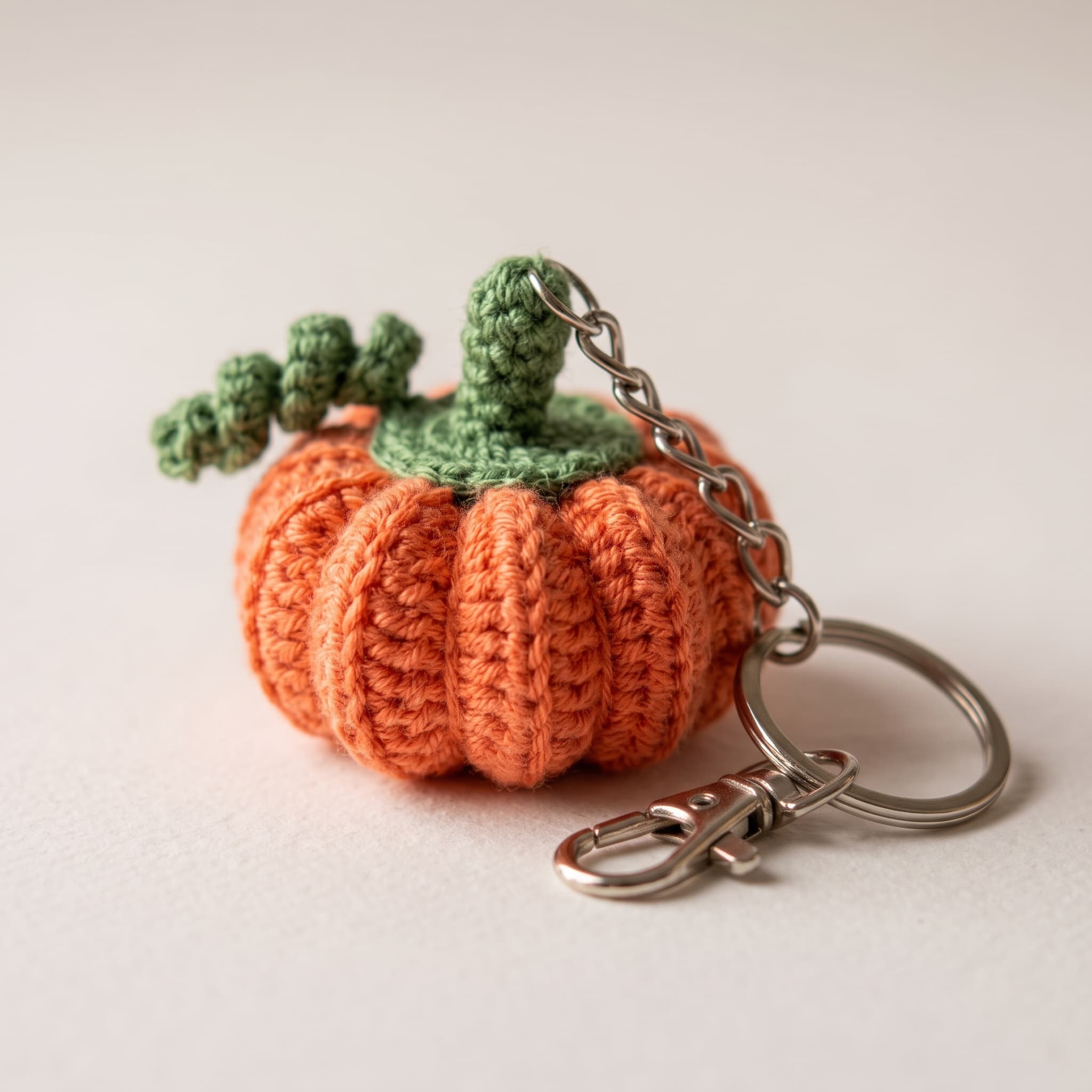Pumpkin keychain